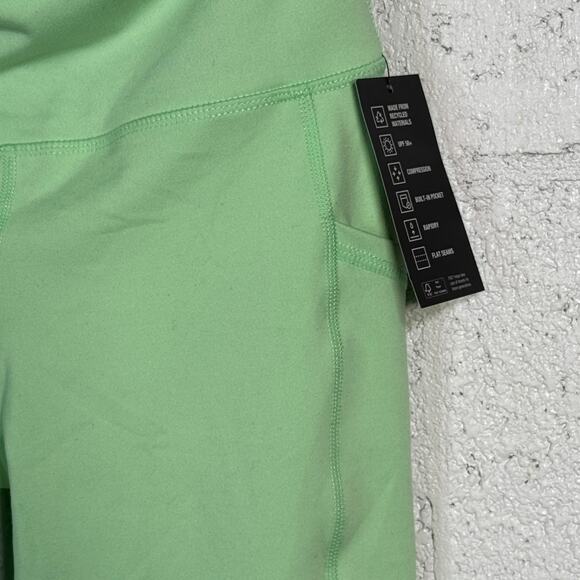 Ideology Women's 7/8 side pocket legging, green ash Medium - Picture 3 of 6